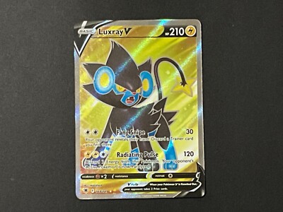 Pokemon - Astral Radiance - Luxray V - 168/189 - FULL ART ULTRA RARE HOLO | eBay Pokemon - Astral Radiance - Luxray V - 168/189 - FULL ART ULTRA RARE HOLO | eBay