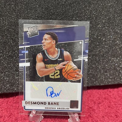 2020-21 Panini Donruss DESMOND BANE RC Rated Rookie Card No