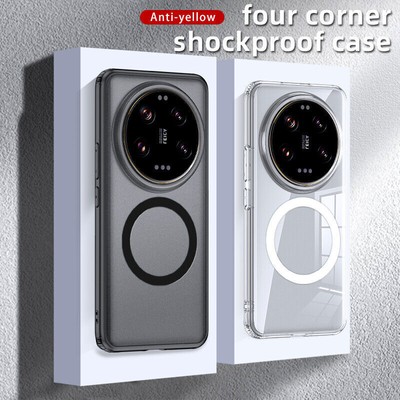 For Xiaomi 15 Ultra, Anti-Yellow Transparent Clear Bayer Crystal Cover Case