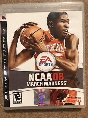 NCAA March Madness 08 (Sony PlayStation 3, 2007) COMPLETE