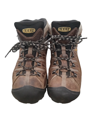 KEEN Men\'s Targhee II Mid Height Waterproof Boots Brown Size 8 Men main image 3