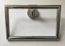 ICO Bath V63313 Volkano Summit 8-5/8" Wall Mounted Towel Ring, Chrome