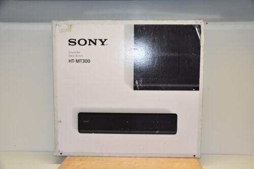 Bar de son sans fil Sony HT-MT300 2.1 complète avec caisson de basses anthracite dans son emballage d'origine/top - Photo 1/22