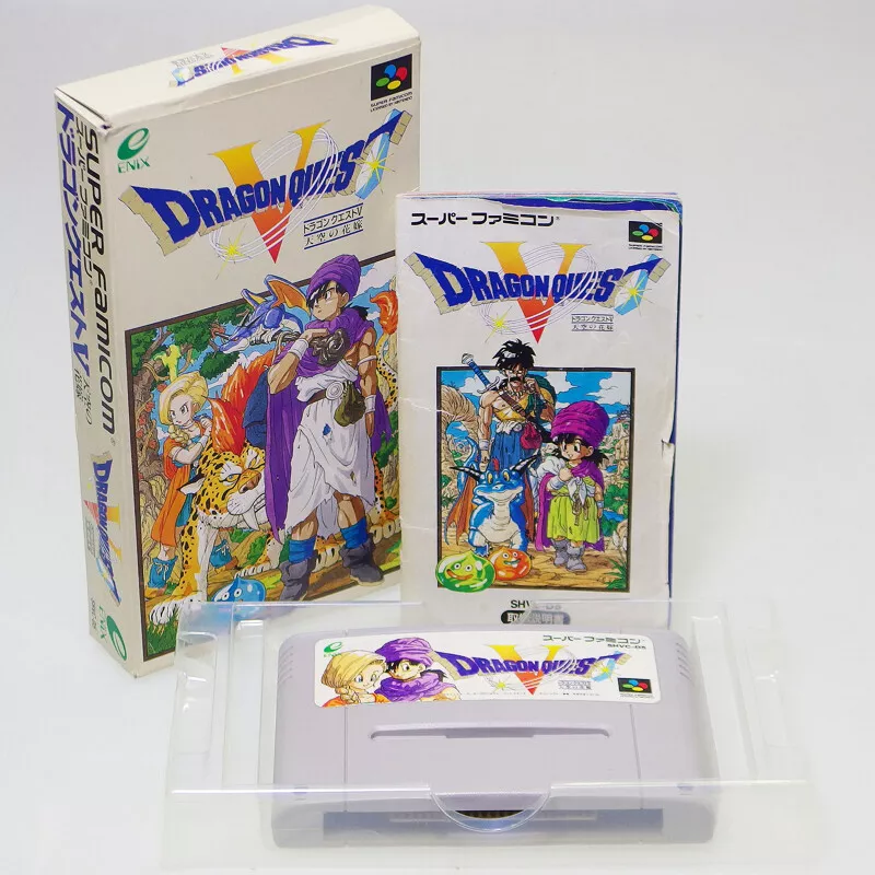 Dragon Quest V SNES Super Nintendo English Translation