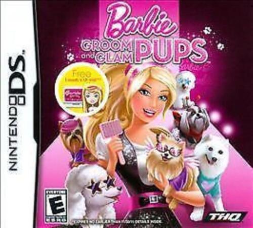 Barbie: Groom and Glam Pups (Nintendo DS 2010) Video Game Quality Guaranteed