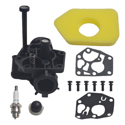 Kit Carburatore Per Motore Briggs &amp; Stratton 3-4.5 CV Con Guarnizioni 498809 497619
