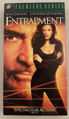 Entrapment (VHS, 1999) with Sean Connery and Catherine Zeta