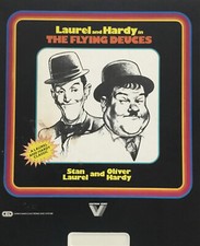Laurel Hardy The Flying Deuces CED VideoDisc 1983 Vestron RARE Comedy