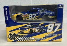 Motorworks Kurt Busch #97 Sharpie 1:24 Diecast Model Kit 