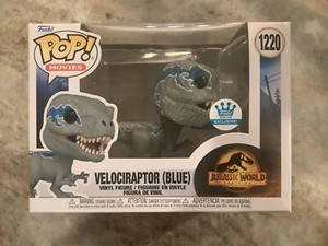 Funko Pop Jurassic World Velociraptor Blue 1220 Funko Exclusive
