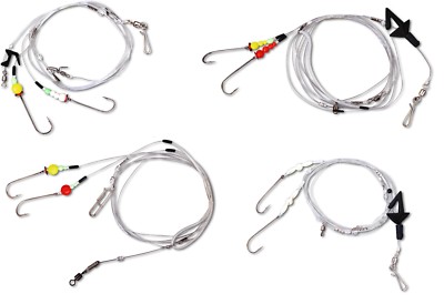 4 Sorten Zebco Brandungsvorfächer Team KR Surf-/Whisbon S- /Whisbone- /Storm Rig