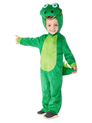 Smiffys Toddler Crocodile Costume, Green (Size T2) - Picture 1 of 1