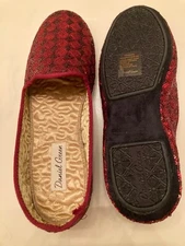 Vintage Daniel Green Slippers Red 8W