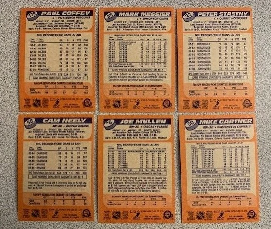 1988-89 O-PEE-CHEE HOCKEY Singles, RCs - Complete Your Set - You Pick - FREE S/H - Image 2 of 4