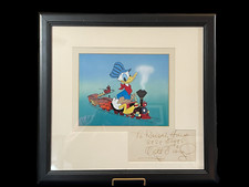 Walt Disney Mickey Mouse Creator Animator Signed Autograph Donald Duck Cell JSA