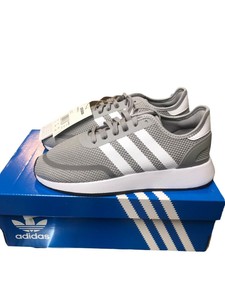 grey adidas junior trainers