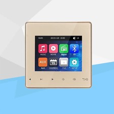 Bluetooth Wall Amplifier Ceiling Speaker Stereo Home Theater Sound System 15W