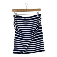 Cabi Striped Tube Top size Medium Blue/White