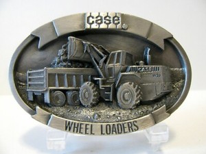 *Case Construction W11B W36 W14B W20C W30 Wheel Loader & Truck 1988 Belt Buckle