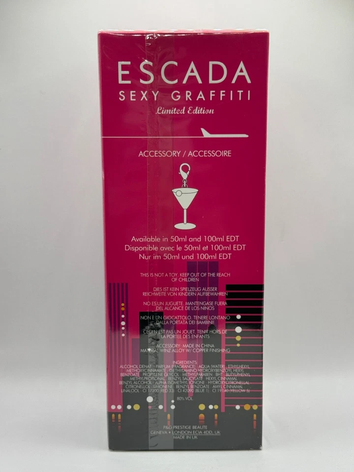 SEXY GRAFFITI BY ESCADA EDICIÓN LIMITADA 100ML EDT SPRAY (NUEVO CON CAJA Y PRECINTADO) Foto 4 de 4