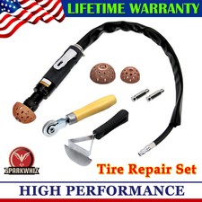 Tire Repair Set Includes 2500rpm Low Speed Air Tire Buffer Tire Patch Roller Tir Tire Repair Set Includes 2500rpm Low Speed Air Tire Buffer Tire Patch Roller Tir