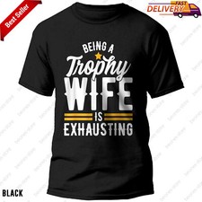 Camiseta Trofeo Esposa Boda Aniversario para Mujer, Idea de Regalo Esposa