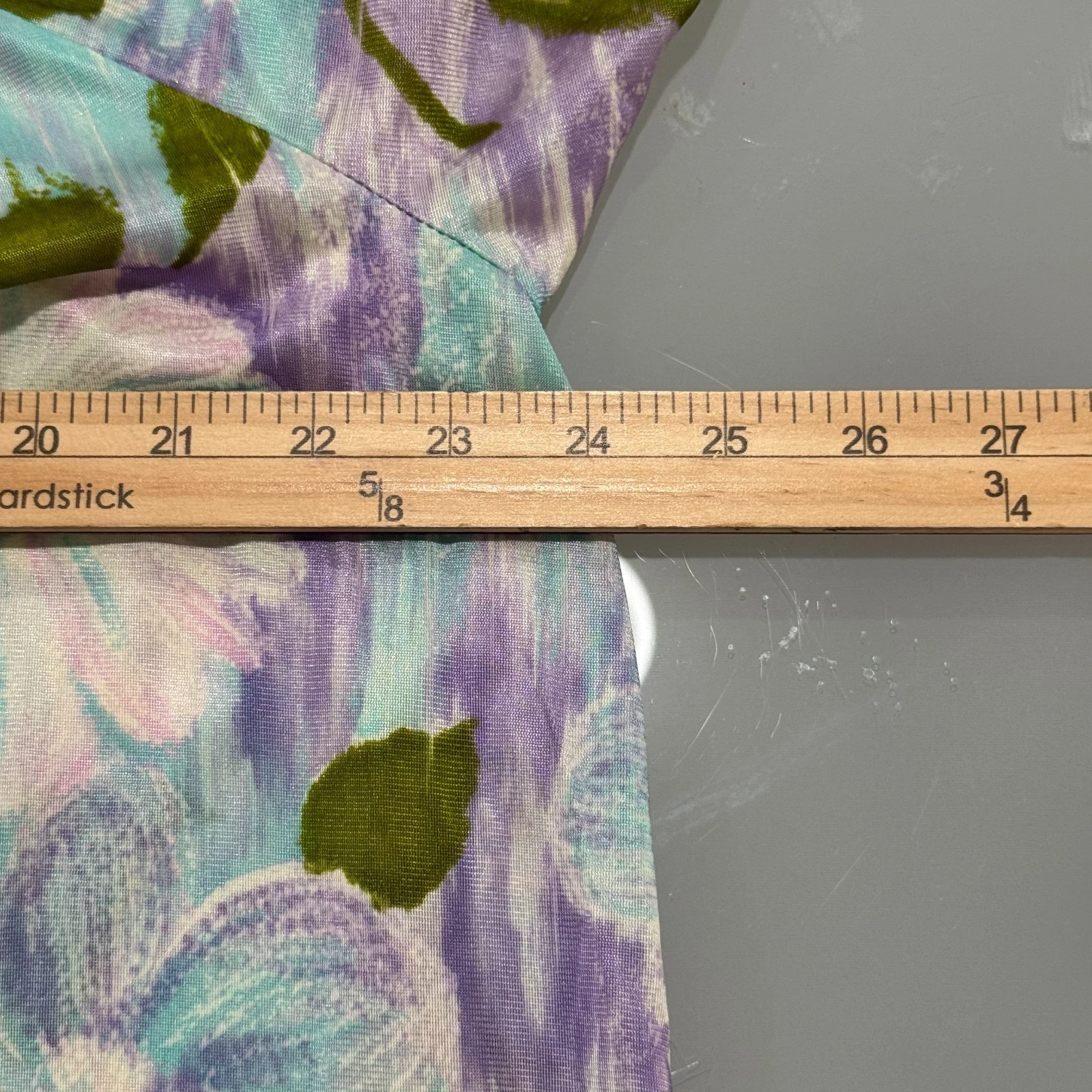 VETEMENTS Abito vintage Sears Muumuu Ho donna taglia XL fiori floreali loungewear primavera maxi