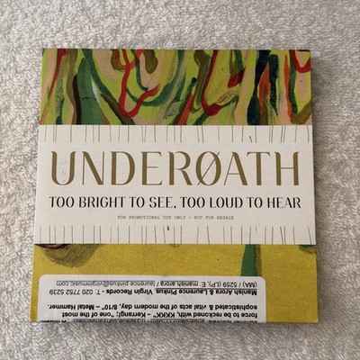 PROMO Underoath - Too Bright To See, Too Loud To Hear 2008 Europe Cd Single
