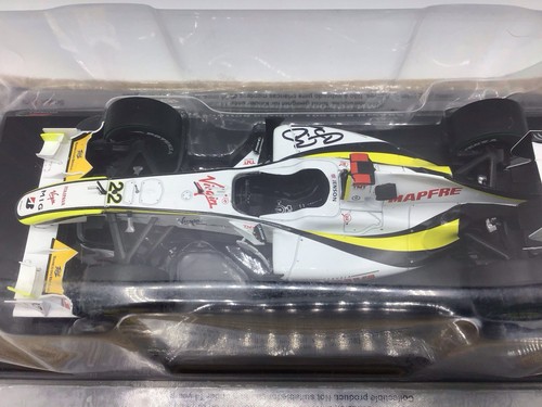Photo Dédicacée Jenson Button – F1 Brawn GP – Saison 2008/2009 – Autographe Original