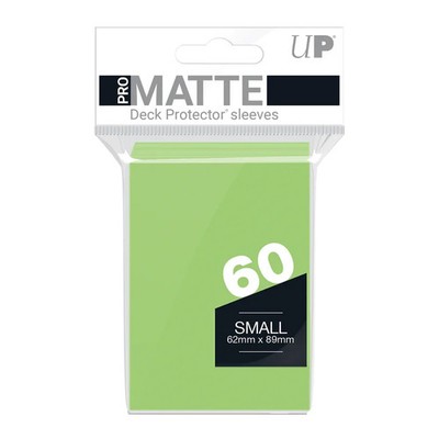 Ultra Pro MATTE Small Sleeves - 60 CT. Yugioh Vanguard Japanese Size [COLORS]