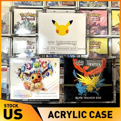 POKEMON ETB DISPLAY MAGNETIC CASE PROTECTOR ELITE TRAINER BOX PREMIUM QUALITY