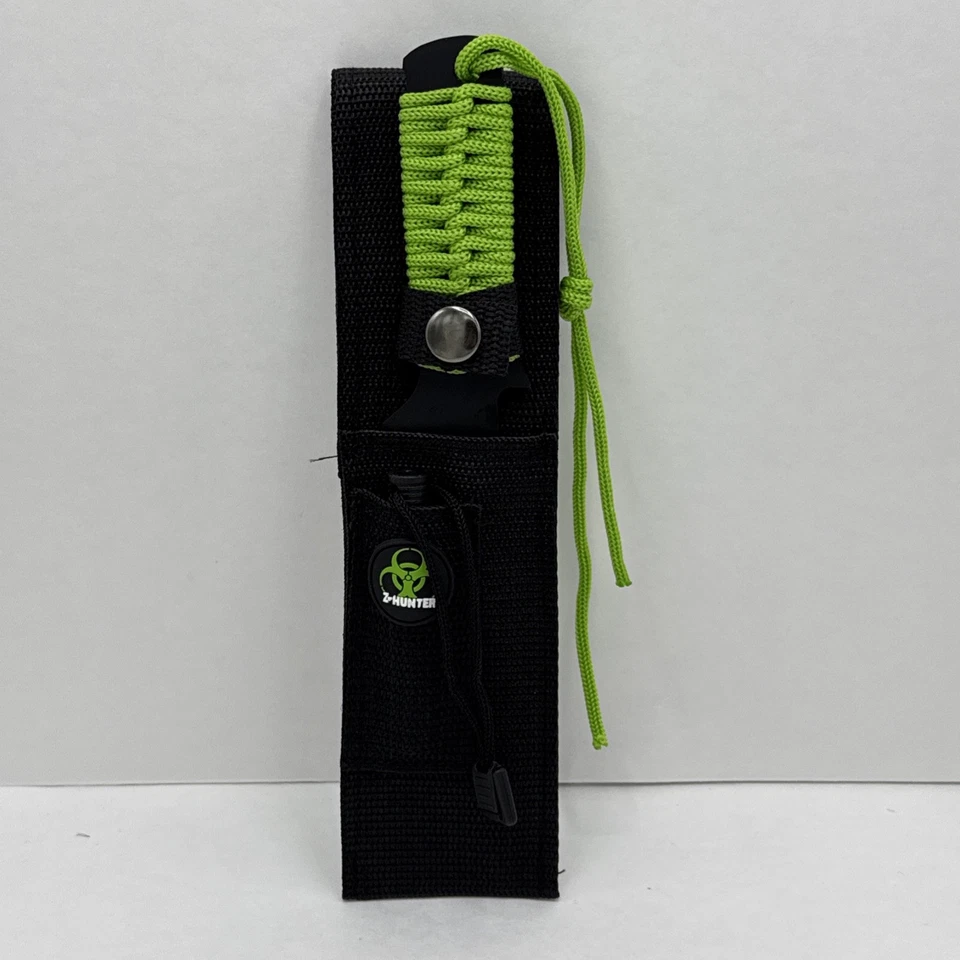 "Cuchillo de hoja fija Z-Hunter de 9"" con iniciador de fuego y funda ZB-005" Foto 4 de 4