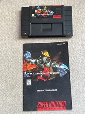 SUPER NINTENDO SNES KILLER INSTINCT GAME WITH MANUAL TESTED & WORKS CLEAN