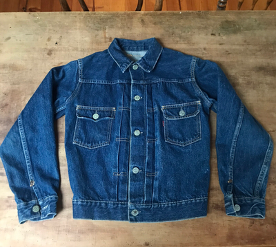 Vintage 1950s LEVIS 507XX BIG E 2nd G Type 2 Levi's Denim Jacket