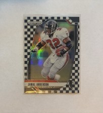 2024 Panini Prizm Black & White Checker Jamal Anderson #18 Atlanta Falcons