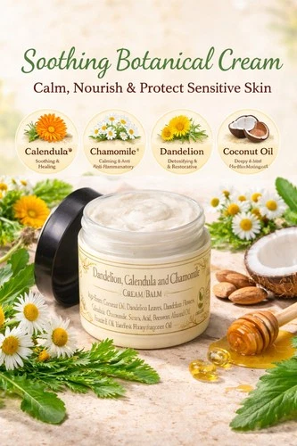 Dandelion & Chamomile Soothing Cream
