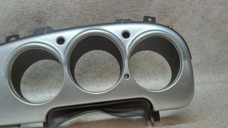 Bisel Cluster plateado compatible con Chrysler PT Cruiser K34 2000 2001 2002 2003 2004 2005 Foto 3 de 4