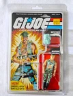 GI Joe ARAH Series 2 1983 Gung Ho v1 with Uncut Full Card Back - Complete
