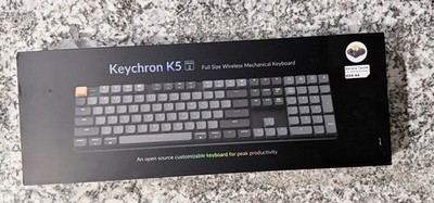 Keychron K5 Full Size Wireless Mechanical Keyboard Tested Working