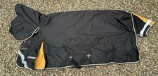 Shires Highlander Combo Full Neck Turnout Rug Black Medium Weight 200G Size 6’9”
