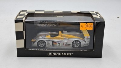 Die Cast 1/43 '' Infineon Audi R8 Le Mans 24 Hrs 2002 Capello/Herbert/Fischer