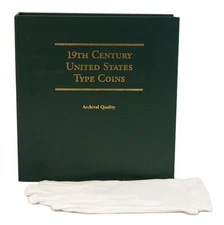 19th Century United States Type Coin Album LCA78