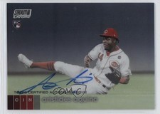 2020 Topps Stadium Club Chrome Chrome Auto Aristides Aquino #CAAQ Auto 0h0m