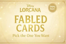 Disney Lorcana Fabled Individuals  All Rarities NONFOIL Pick The One You Want!!