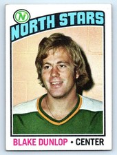 1976-77 Topps #263 Blake Dunlop Minnesota North Stars