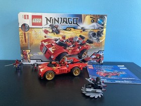 LEGO NINJAGO Rebooted 70727 X-1 Ninja Charger 100% Complete W/ Minifigs & Box