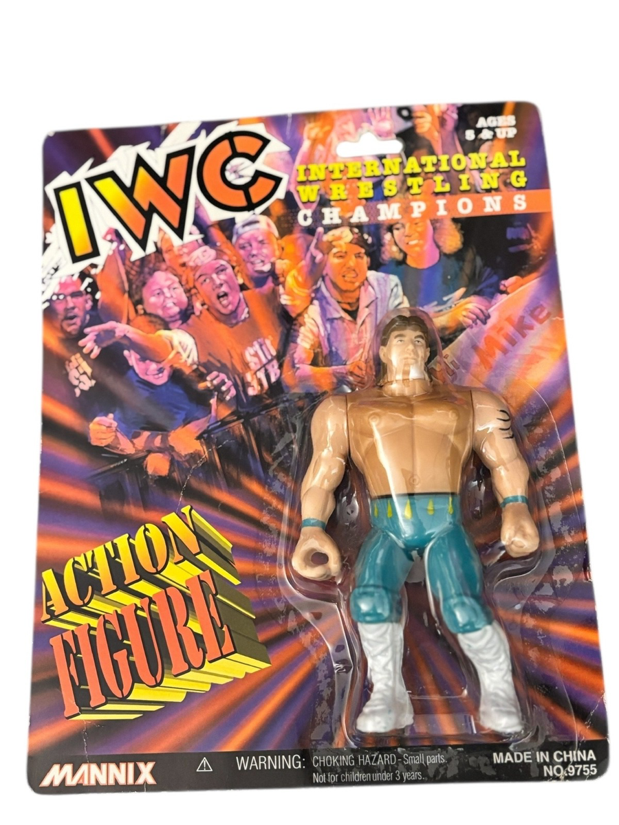 Rare dollar tree Mannix Shawn Michaels style Wrestling Figure WWF