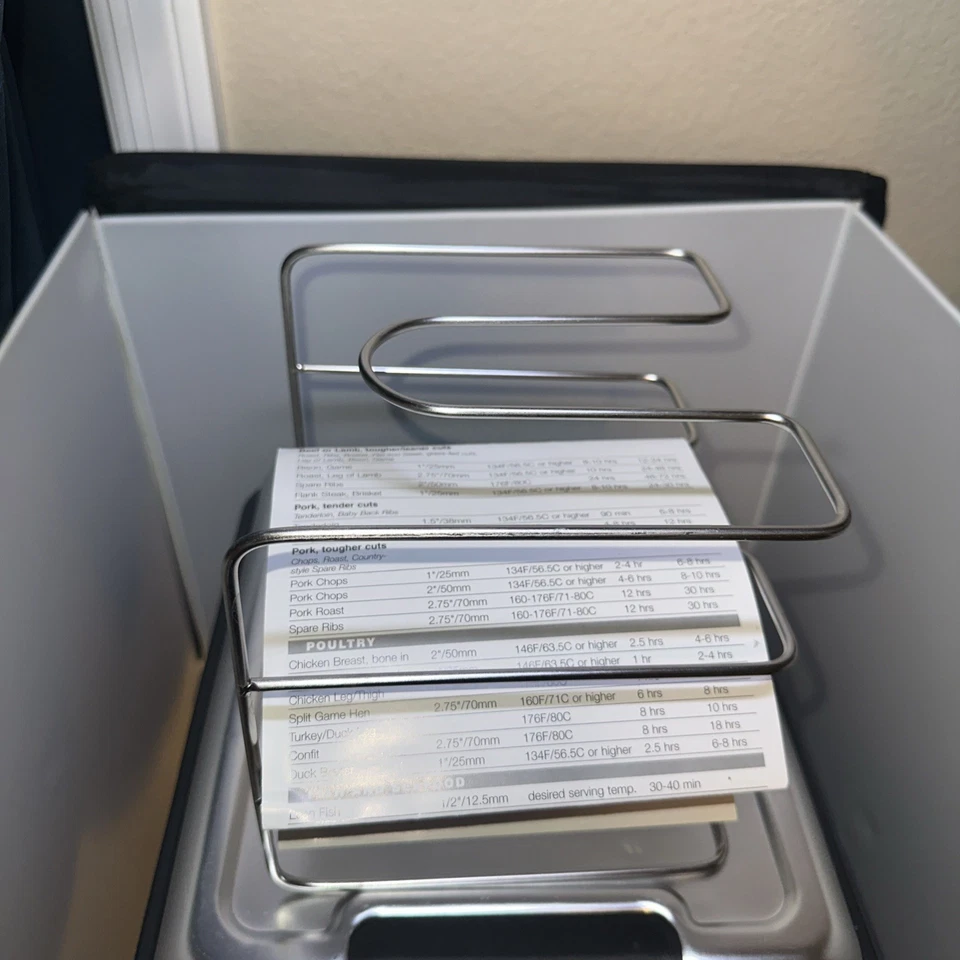 Sous Vide Supreme Demi Black Water Oven Slow Cooker SVS09L 9 Liter /2.4 Gallons - Image 3 of 4