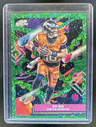 2025 Topps Cosmic Chrome Bo Nix Base (RAW)