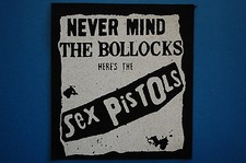 Sex Pistols Cloth Patch 4.5" X 4" Punk Rock Adicts (CP83)